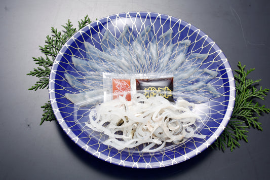 活とらふぐ刺身(1人前) / プラ皿22cm